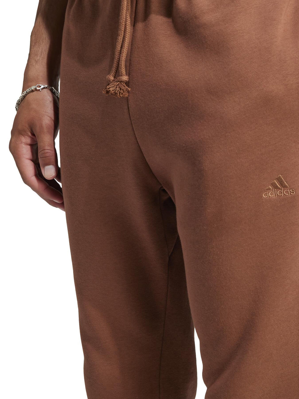 Adidas pantaloni uomo marrone on sale