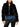 Bomber Yes Zee In Ecopelliccia da Donna - Nero