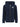 Felpa Zip Converse Fleece Chest da Bambino - Blu