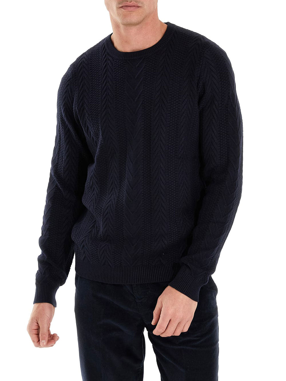 Guess Guess Cable Ethan Men's Pullover - Blue M3BR38Z2ZK2 | Opportunity ...